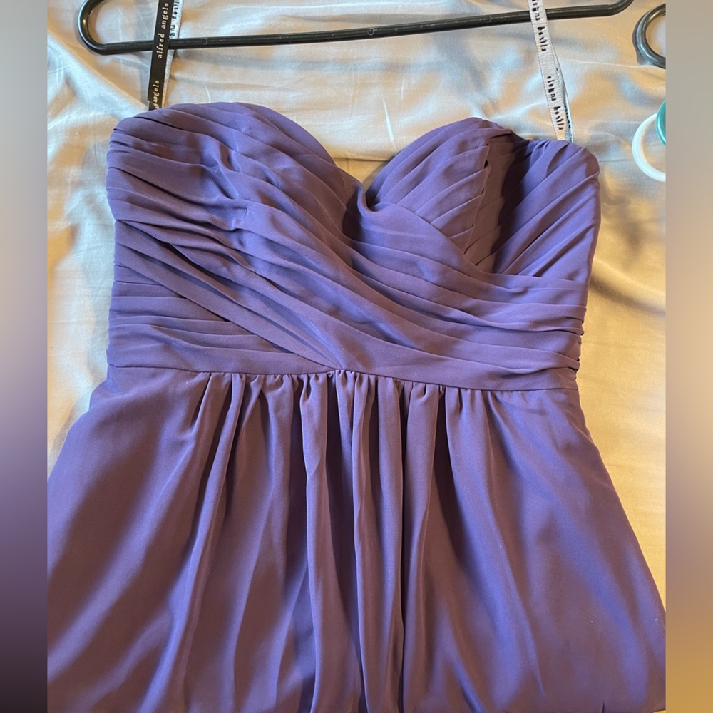 Alfred Angelo strapless evening dress